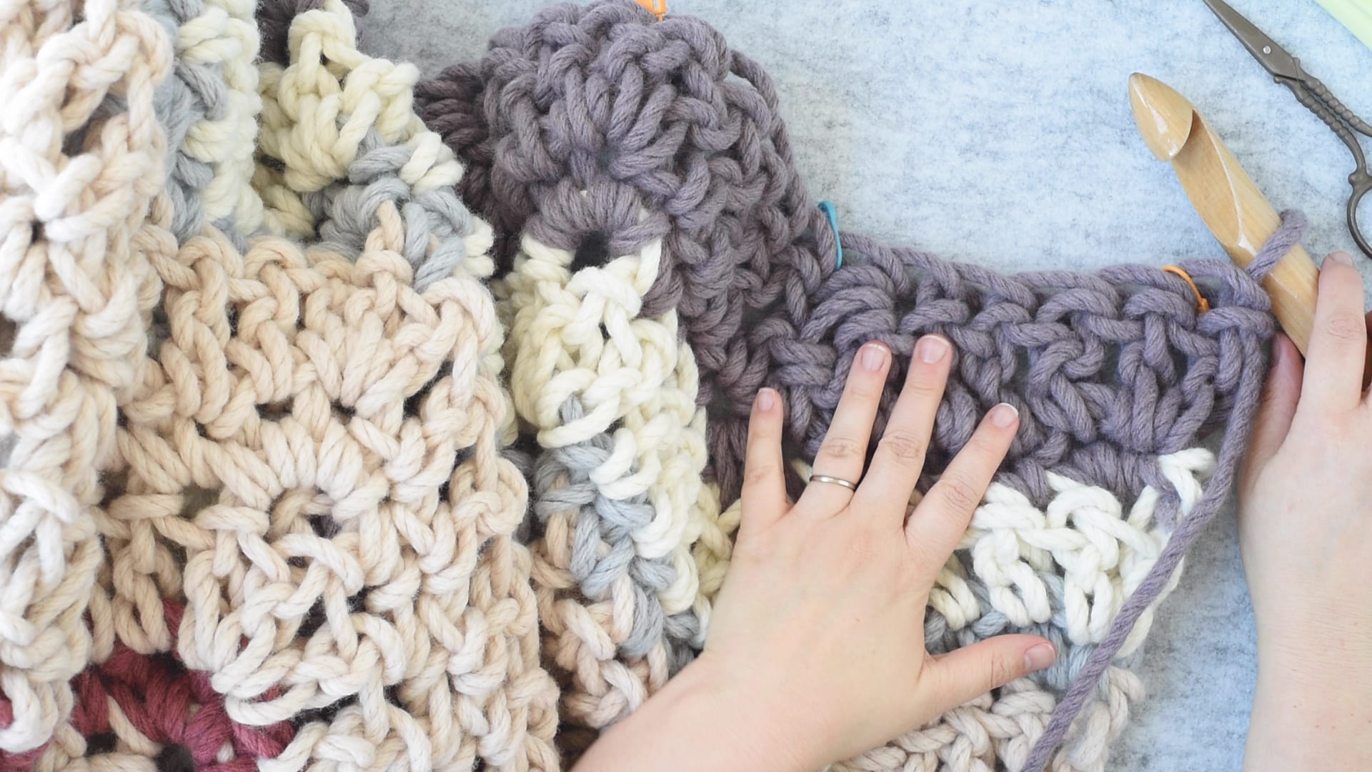 Ecstatic Joy Blanket | Homelea Lass contemporary crochet